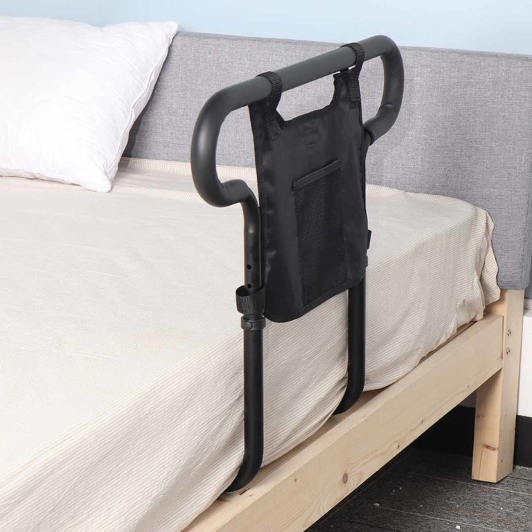 Bed Safety Rail For Seniors Adjustable Support Handle For Elderly