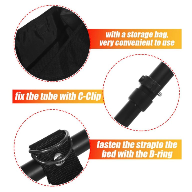 Bed Safety Rail For Seniors Adjustable Support Handle For Elderly