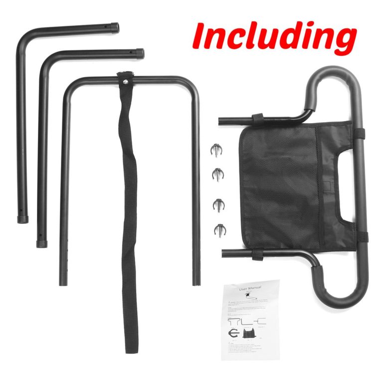 Bed Safety Rail For Seniors Adjustable Support Handle For Elderly