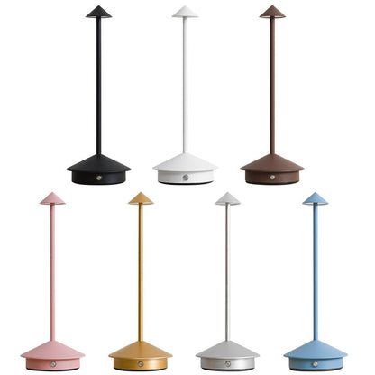 LED Table Lamp Wireless Rechargeable With Elegant Minimalist Design