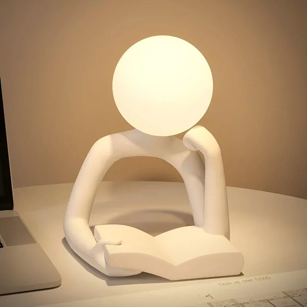 Creative Sculpture LED Lamp – Table Lamp with Unique Human Form Design
