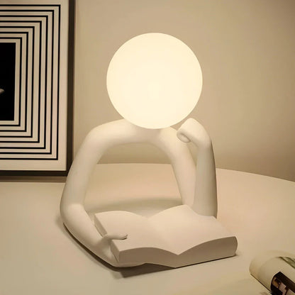 Creative Sculpture LED Lamp – Table Lamp with Unique Human Form Design