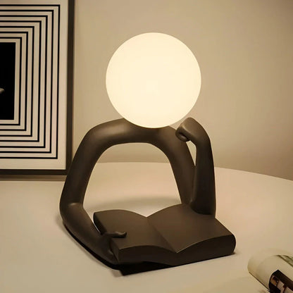 Creative Sculpture LED Lamp – Table Lamp with Unique Human Form Design