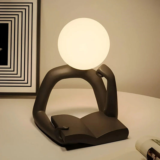 Creative Sculpture LED Lamp – Table Lamp with Unique Human Form Design