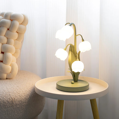 Modern Bell Orchid Table Lamp