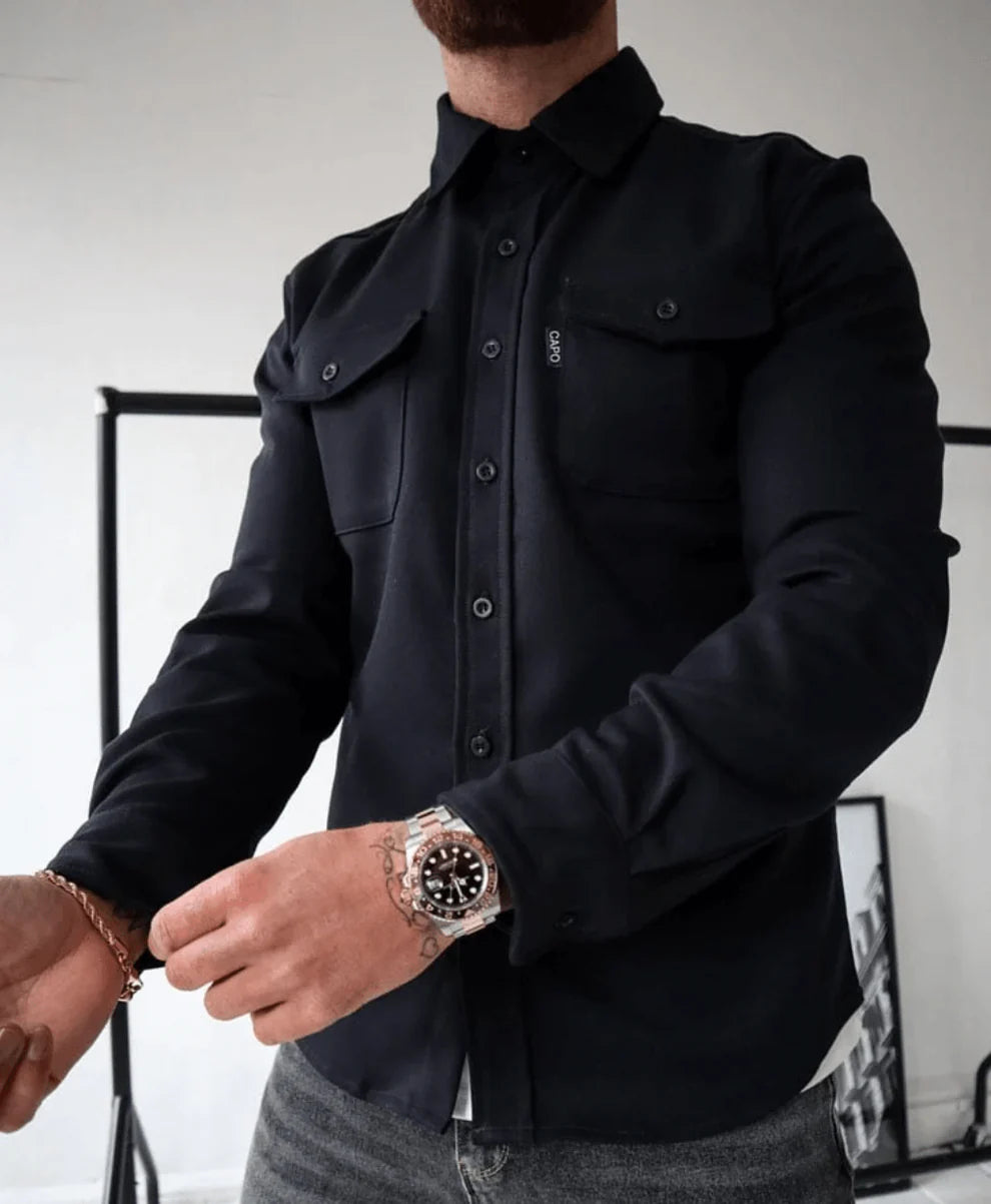 Men's Casual Chic Overshirt