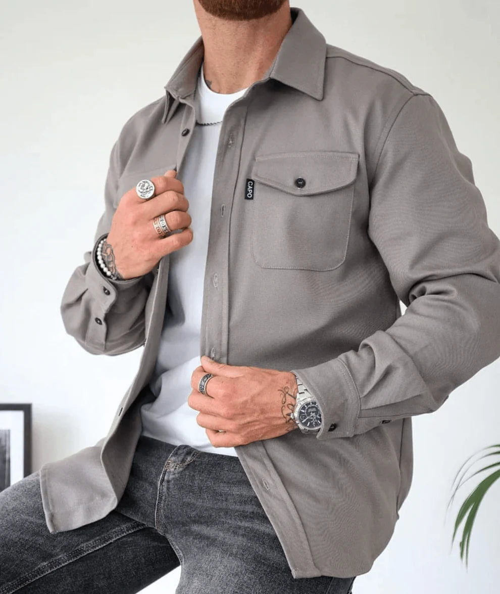 Men's Casual Chic Overshirt