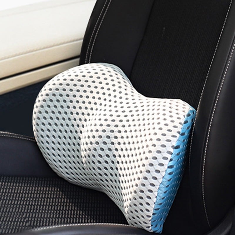 Lumbar Support Cushion Ergonomic Memory Foam Back Comfort For Office Chairs