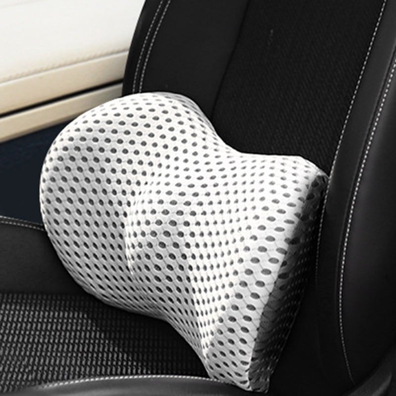 Lumbar Support Cushion Ergonomic Memory Foam Back Comfort For Office Chairs