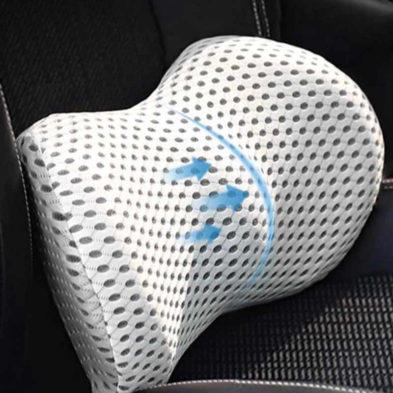 Lumbar Support Cushion Ergonomic Memory Foam Back Comfort For Office Chairs