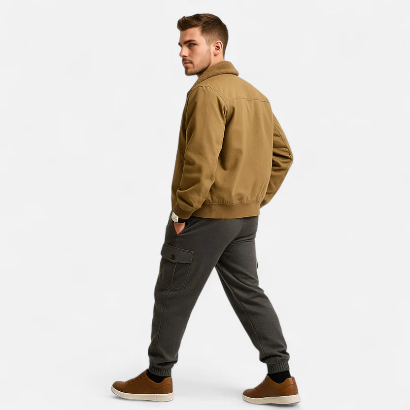 Men's Warm Winter Lined Jacket