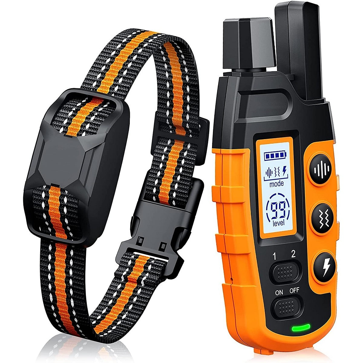 Dog Remote Training Collar 1000m Waterproof Rechargeable E-Collar