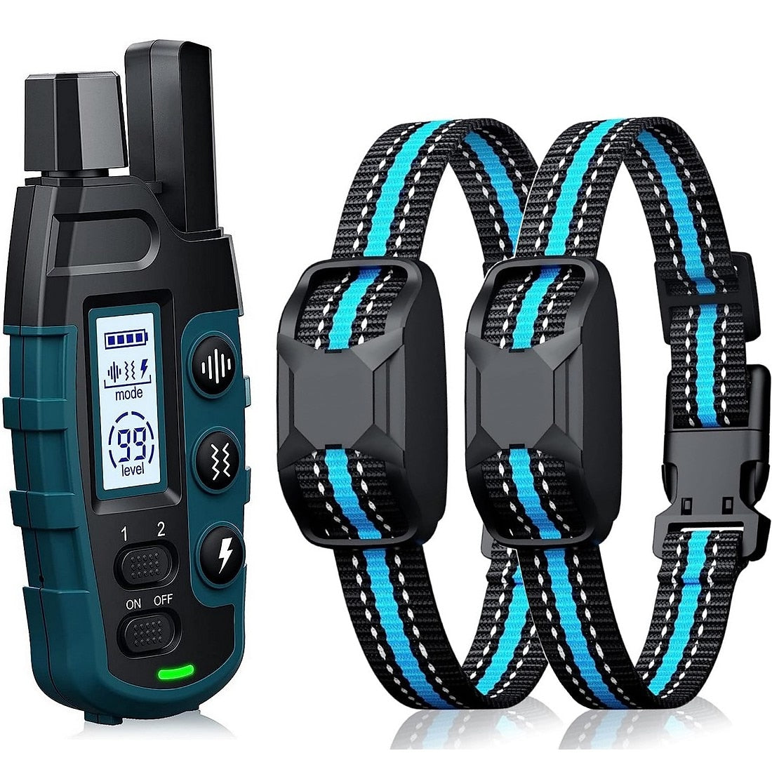 Dog Remote Training Collar 1000m Waterproof Rechargeable E-Collar