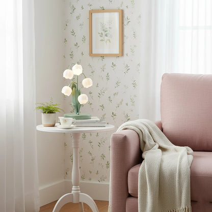 Modern Bell Orchid Table Lamp