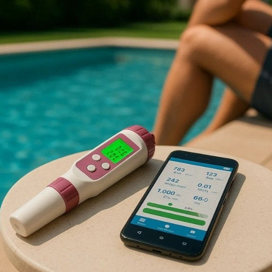 Digital Pool Tester pH And Chlorine Meter For Easy Water Analysis
