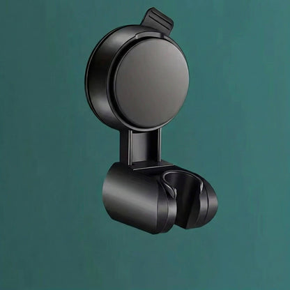Shower Head Holder with Suction Mount and 360° Rotation for 0.7-0.9in Pipes
