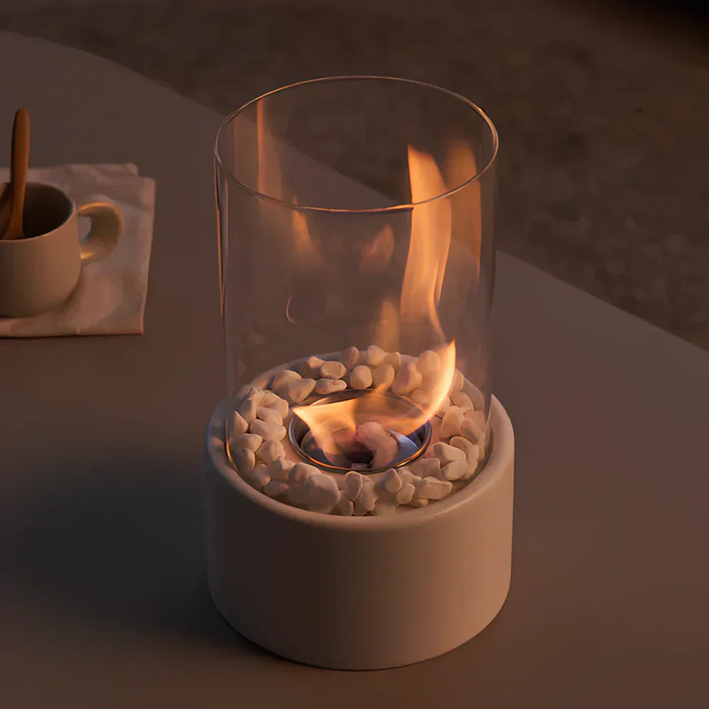 Bioethanol Table Fireplace I Smoke-Free Flame & Modern Design
