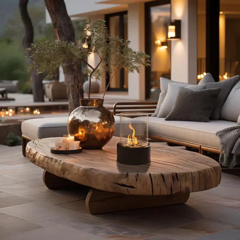 Bioethanol Table Fireplace I Smoke-Free Flame & Modern Design