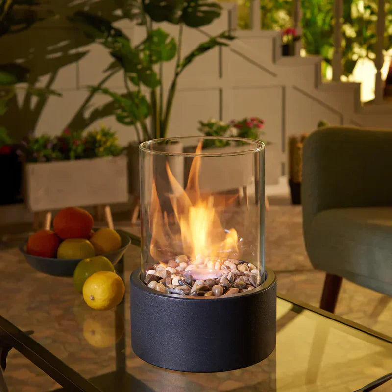 Bioethanol Table Fireplace I Smoke-Free Flame & Modern Design