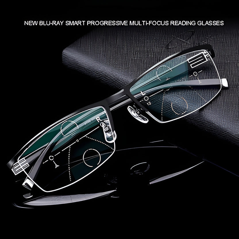 Progressive Sunglasses With Smart Adaptive Tint And Blue Light Protection