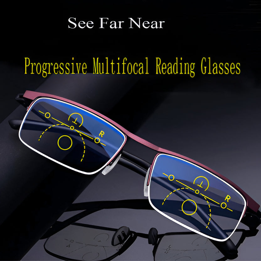 Progressive Sunglasses With Smart Adaptive Tint And Blue Light Protection