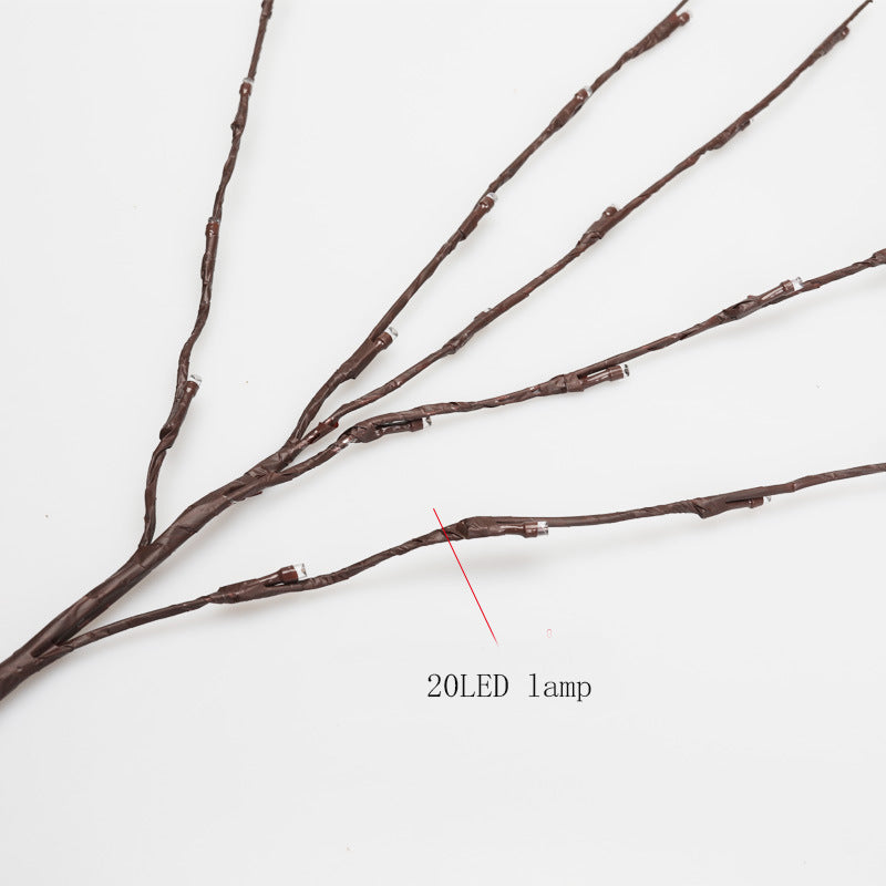 LED Willow Branch Lights | Battery Operated Twig Vase Lighting