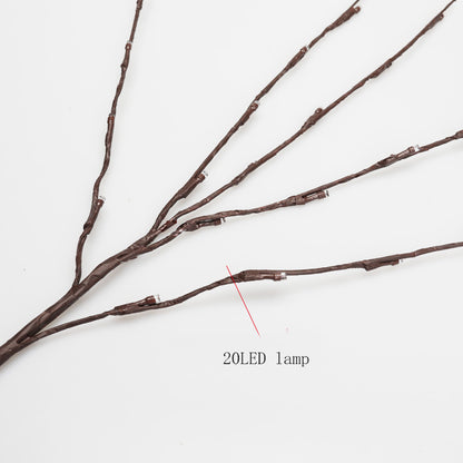 LED Willow Branch Lights | Battery Operated Twig Vase Lighting
