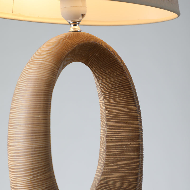 Organic Modern Oval Table Lamp