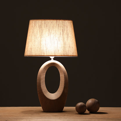 Organic Modern Oval Table Lamp