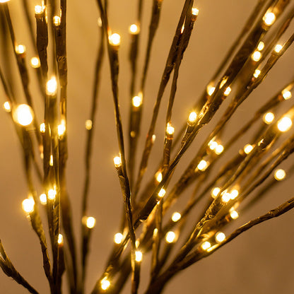 LED Willow Branch Lights | Battery Operated Twig Vase Lighting