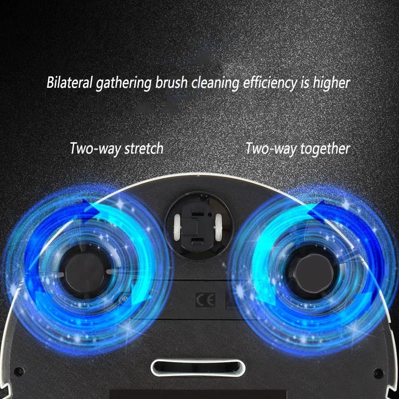 Robot Vacuum Cleaner With Ultra-Quiet Operation And HEPA Filtration