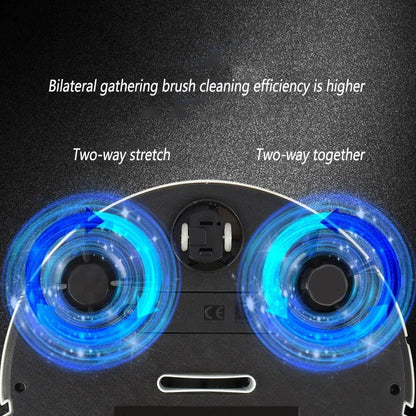 Robot Vacuum Cleaner With Ultra-Quiet Operation And HEPA Filtration