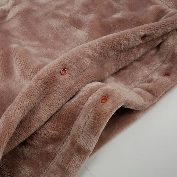 Electric Heated Blanket Cordless Rechargeable Battery-Powered Soft Fleece Throw