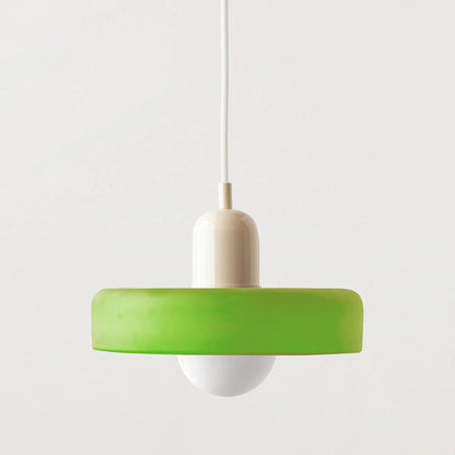 Bauhaus Pendant Lamp in Colored Glass
