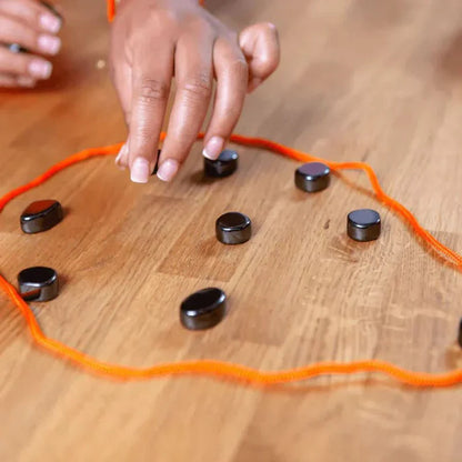 Magnetic Chess Game for Travelling & Strategy