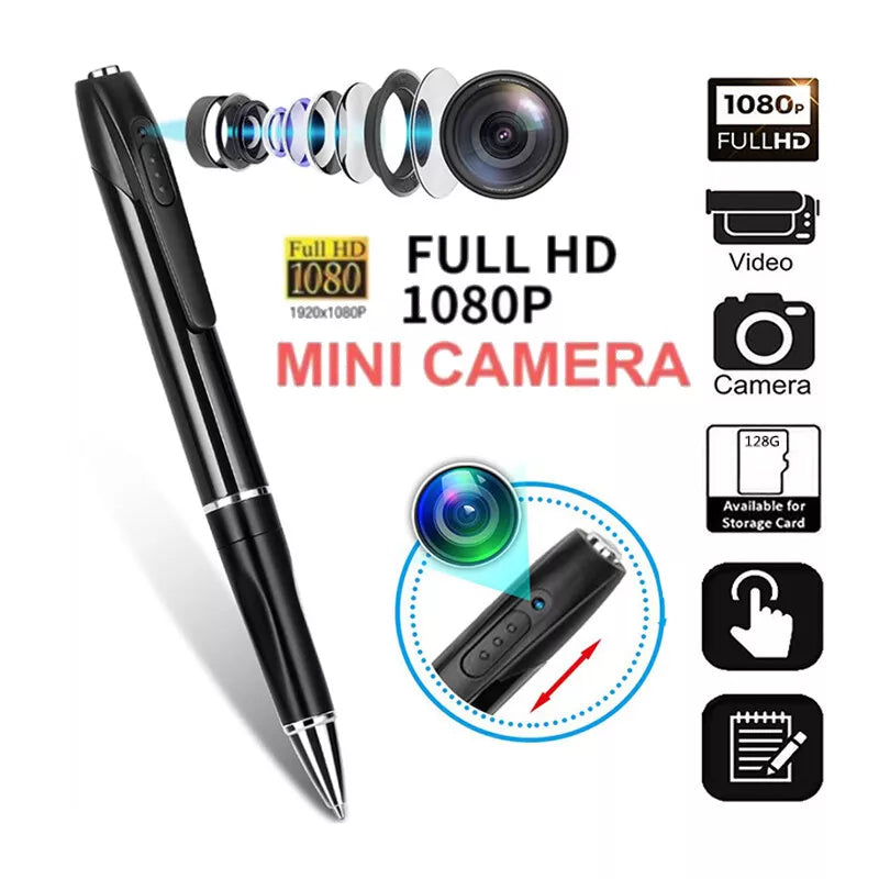 Pen Camera Pocket 1080P Mini Digital Voice Video Recorder For Conferences