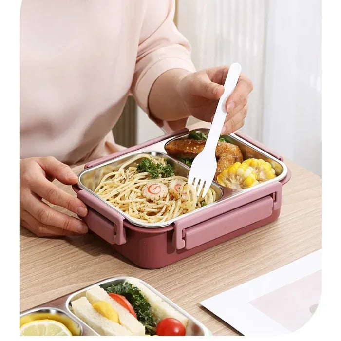 Insulated Food Container Stainless Steel Vacuum-Sealed Leakproof For Hot Meals