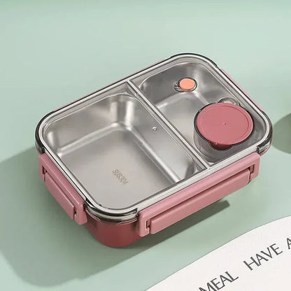 Insulated Food Container Stainless Steel Vacuum-Sealed Leakproof For Hot Meals