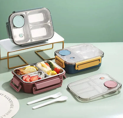 Insulated Food Container Stainless Steel Vacuum-Sealed Leakproof For Hot Meals