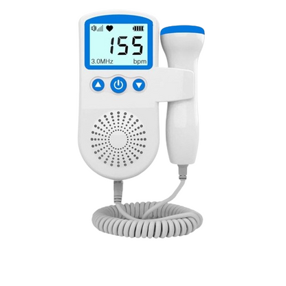 Fetal Doppler Heart Rate Monitor Home Pregnancy Baby Sound Detector