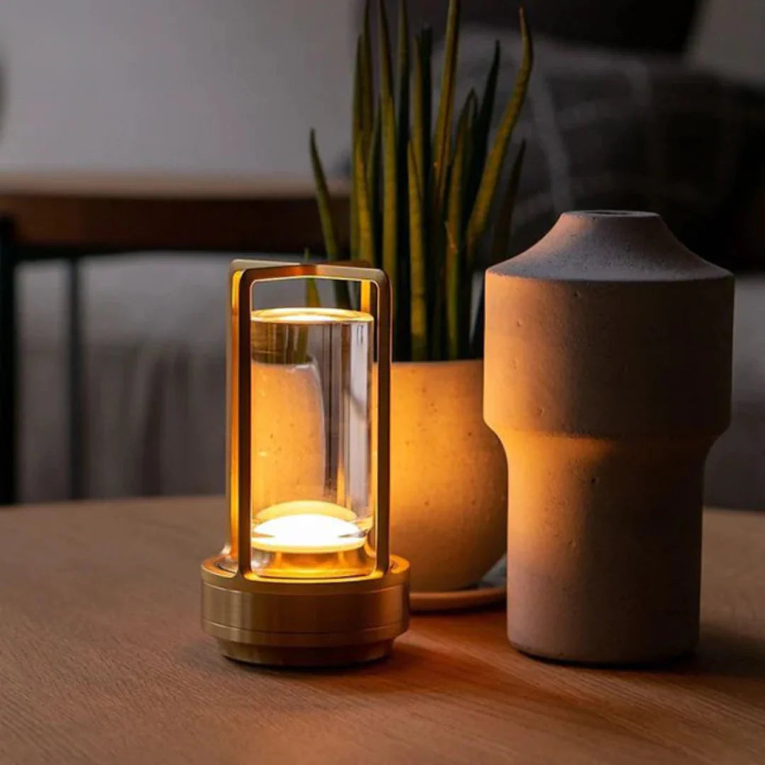 Rechargeable Wireless Table Lamp | Portable Touch Dimmable LED