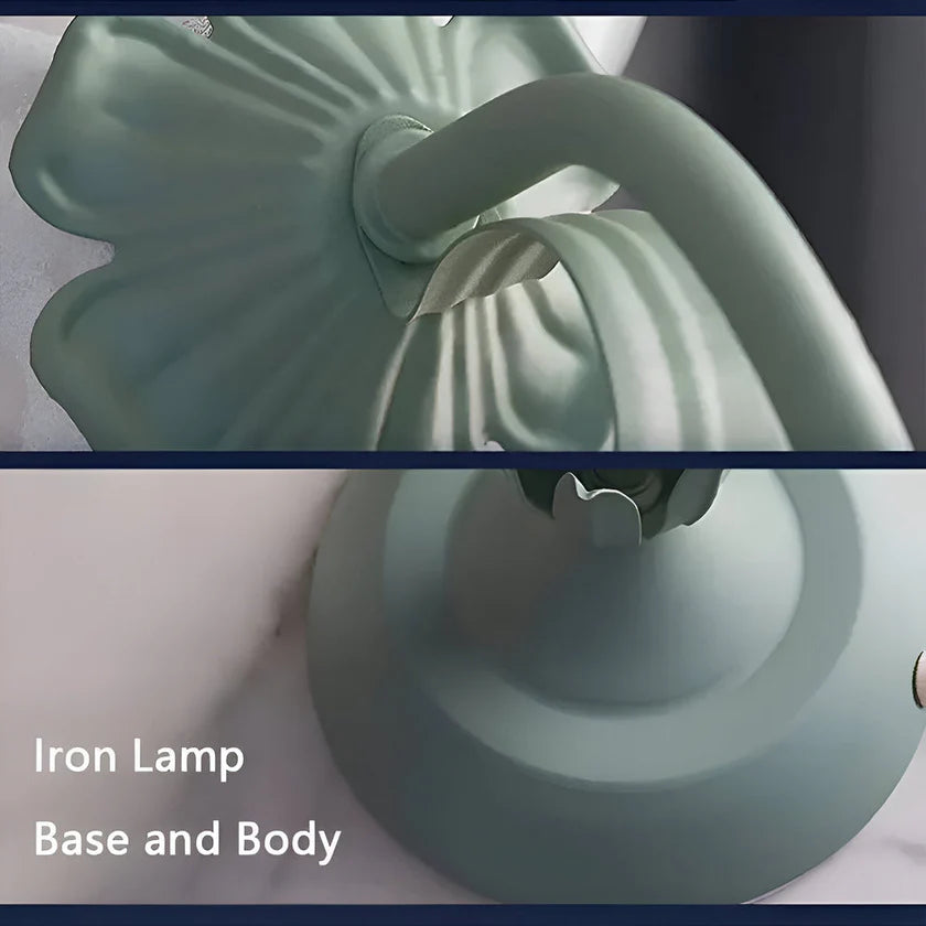 French Flower Table Lamp