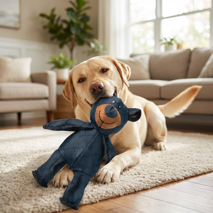 Interactive Dog Toys Bear-Shaped Chew-Resistant For Heavy Chewers