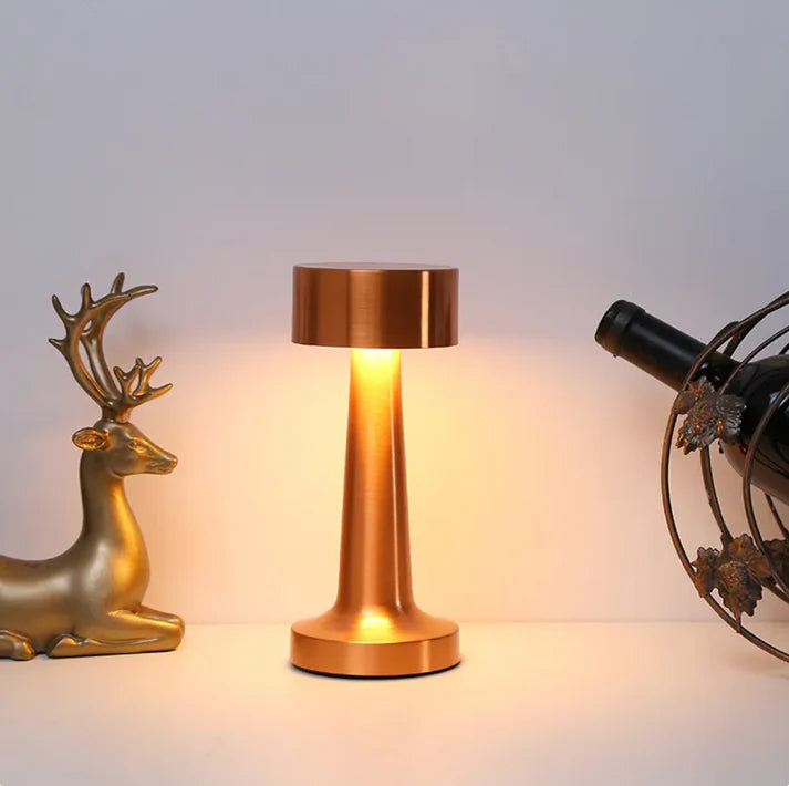 Cordless Dimmable LED Rechargeable Table Lamp - Modern via Touch | Reading Lamp | Bedside Lamp