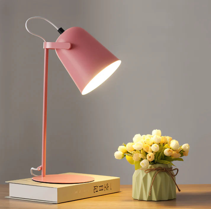 Macaron Table Lamp - Adjustable Lamp - Nordic Desk Lamp - Reading Kids Lamp