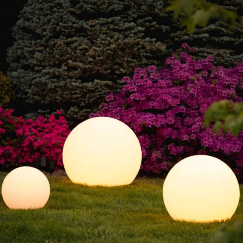 Spherical Garden Light – Waterproof LED Globe for Patio & Lawn