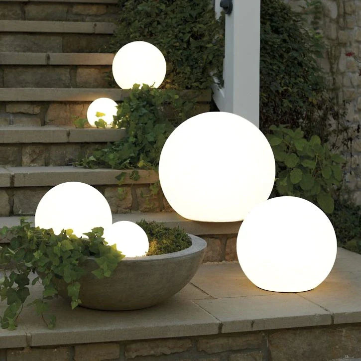 Spherical Garden Light – Waterproof LED Globe for Patio & Lawn