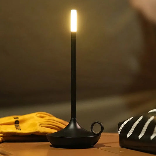 Rechargeable LED Candle - Style Touch Table Lamp – Minimalist Design