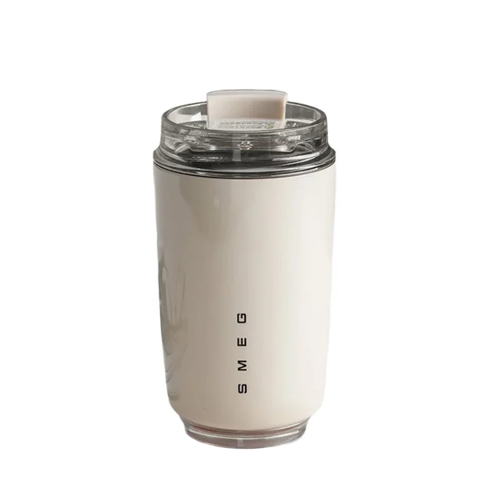 Elegant Stainless Steel Thermal Travel Mug – Insulated Reusable Cup for Hot & Cold Drinks