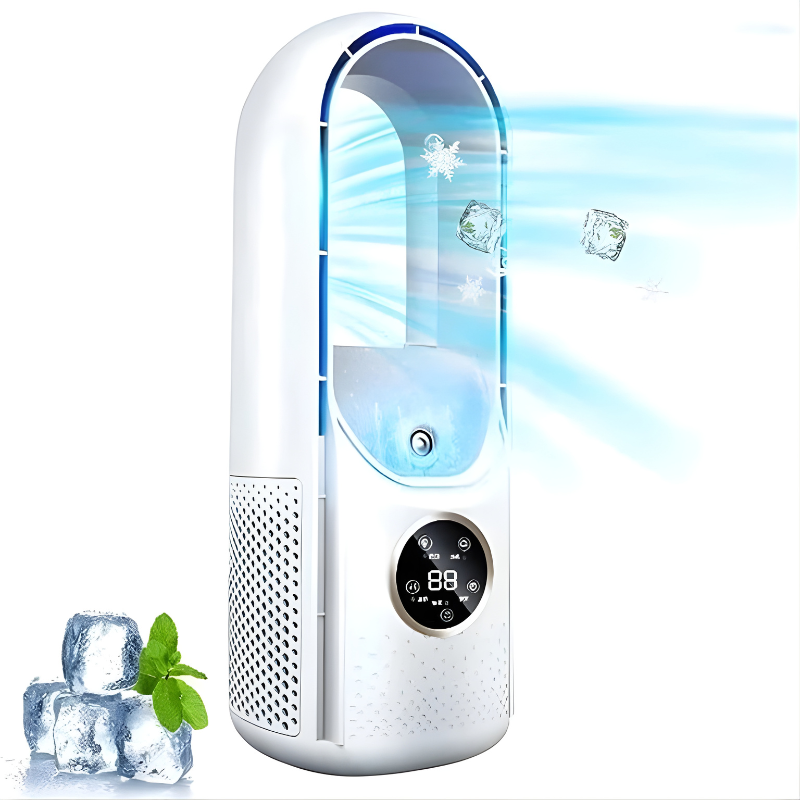 Portable Air Conditioner Bladeless Silent Personal Cooling Unit